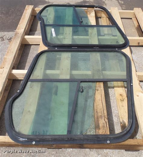 customized window for bobcat skid steer|Glass Side Window Kit with Sliding Windows for Bobcat®.